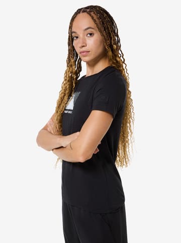 super.natural Funktionsshirt "Super Mountain" in Schwarz