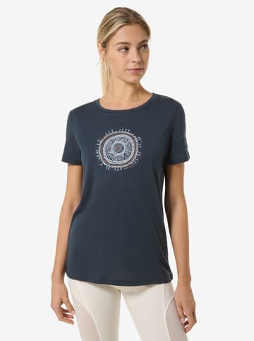 super.natural Functioneel shirt "Yantra" donkerblauw