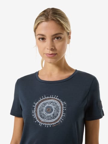 super.natural Funktionsshirt "Yantra" in Dunkelblau