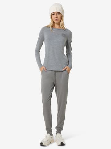 super.natural Longsleeve "Little Heartwood" in Grau