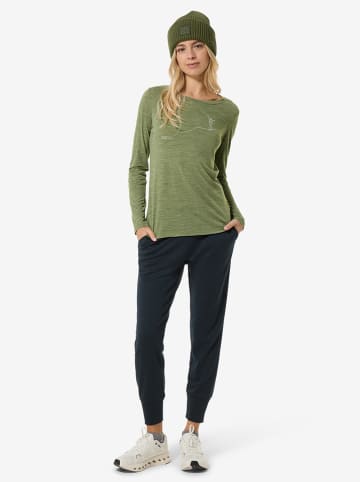 super.natural Functionele longsleeve "Bearglück" groen