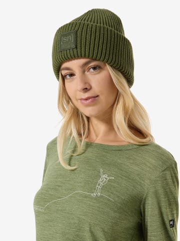 super.natural Functionele longsleeve "Bearglück" groen