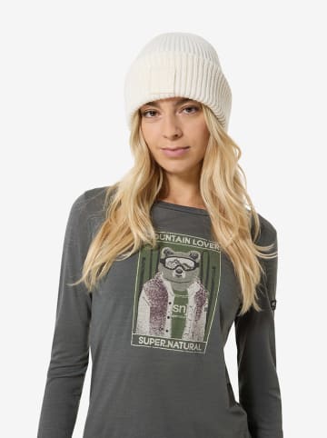 super.natural Funktionslongsleeve "Bearski" in Grau