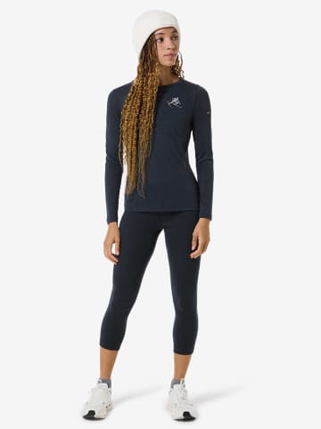 super.natural Functionele longsleeve "Tonie" donkerblauw