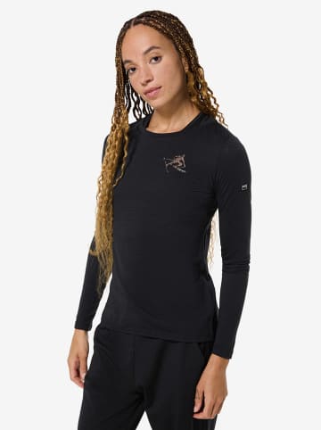 super.natural Funktionslongsleeve "Tonie" in Schwarz