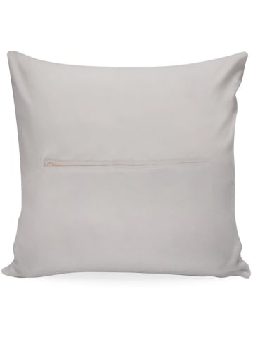 ABERTO DESIGN Kissen in Beige/ Grün