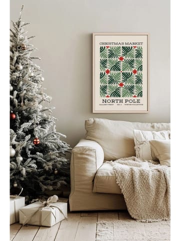 ABERTO DESIGN Gerahmter Kunstdruck