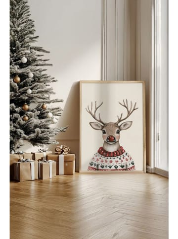 ABERTO DESIGN Ingelijste kunstdruk