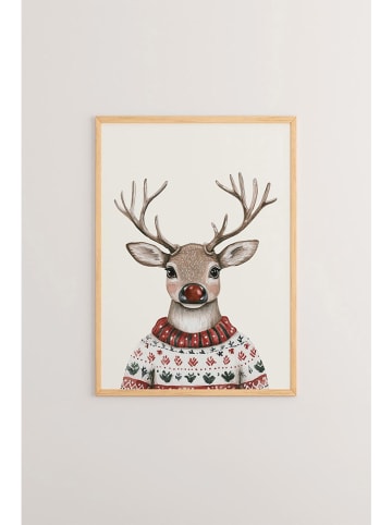 ABERTO DESIGN Ingelijste kunstdruk