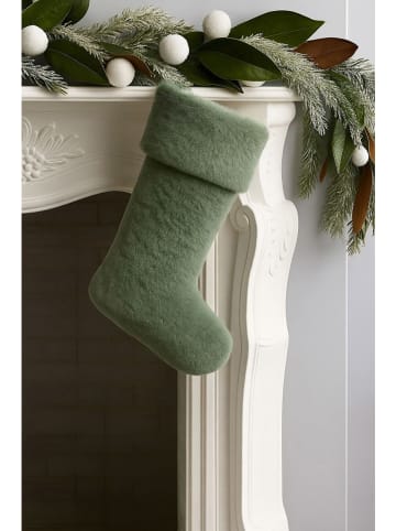 Colourful Cotton Kerstsok groen
