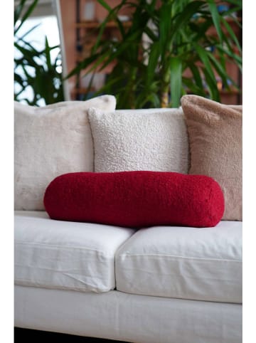 ABERTO DESIGN Kissen in Rot - (B)50 x (H)14 x (T)14 cm