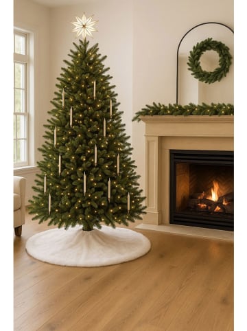 ABERTO DESIGN Dywan w kolorze kremowym pod choinkę