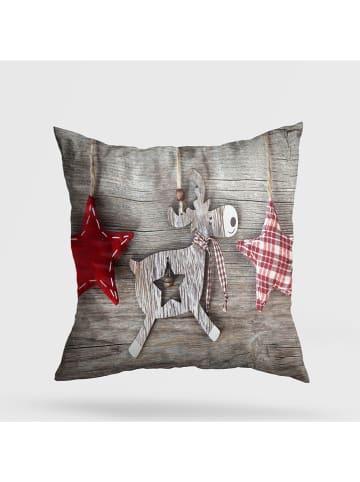 ABERTO DESIGN Kissen in Grau