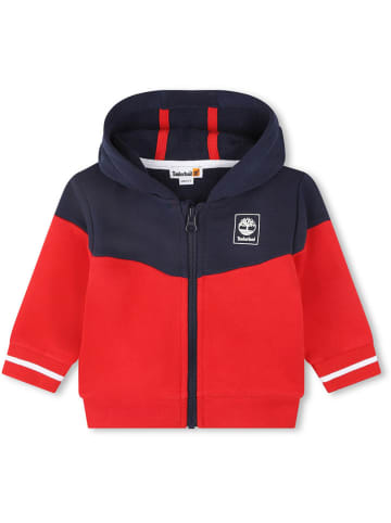Timberland Sweatvest rood/donkerblauw
