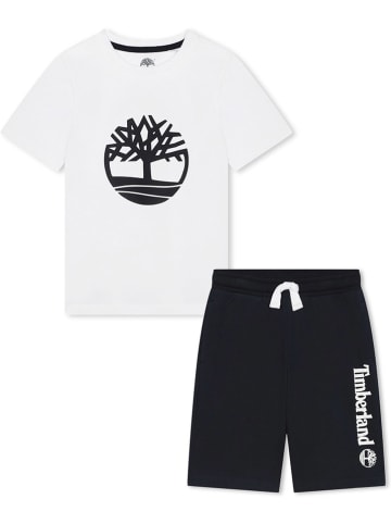 Timberland Pyjama in Weiß/ Schwarz