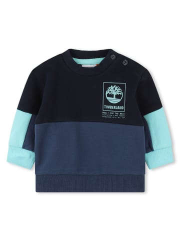 Timberland Sweatshirt in Schwarz/ Dunkelblau