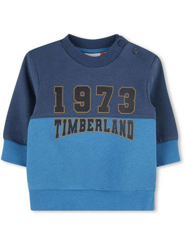 Timberland Sweatshirt in Blau/ Dunkelblau