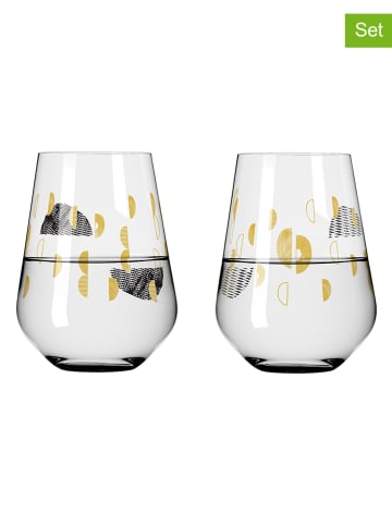 RITZENHOFF 2-delige set: glazen "Legendarisch goud" - 540 ml