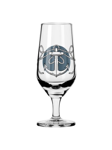 RITZENHOFF Kieliszki (2 szt.) "Brauchzeit" w kolorze niebieskim do shotów - 55 ml