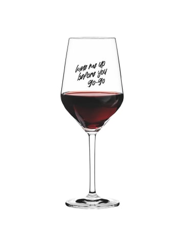RITZENHOFF Wijnglas "Sand & Soda" zwart - 483 ml