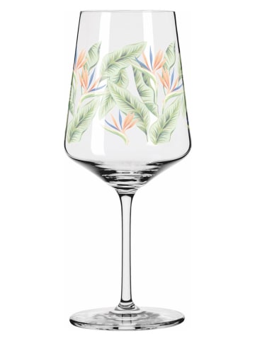 RITZENHOFF 2-delige set: cocktailglazen "Zomer Dauw" groen/oranje - 500 ml