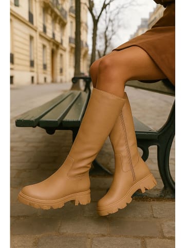 Belluci Stiefel in Khaki