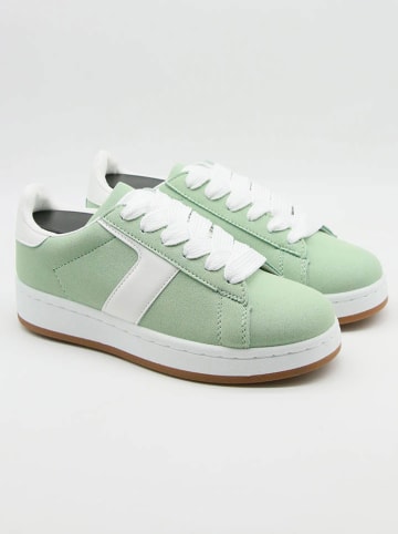 Bellucci Sneakers groen/wit