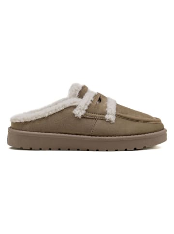 C M Paris Hausschuhe in Khaki