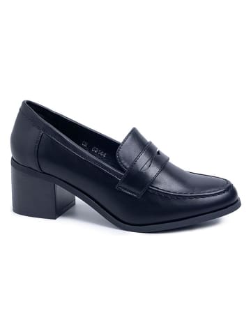 C M Paris Pumps in Schwarz