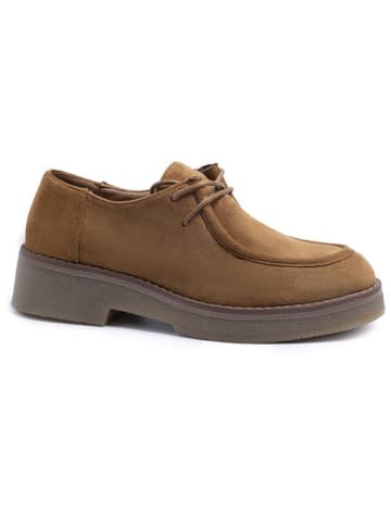 C'M Veterschoenen lichtbruin