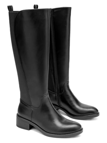 C M Paris Kozaki w kolorze czarnym