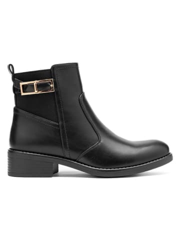 C'M Ankle-Boots in Schwarz