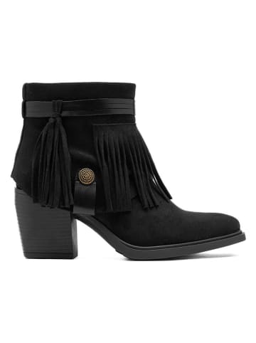 C M Paris Stiefeletten in Schwarz