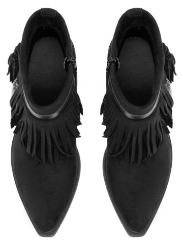 C M Paris Stiefeletten in Schwarz