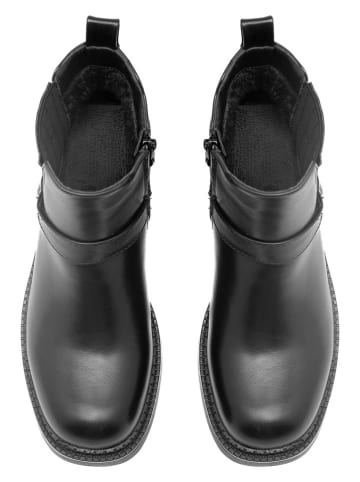 C M Paris Boots in Schwarz