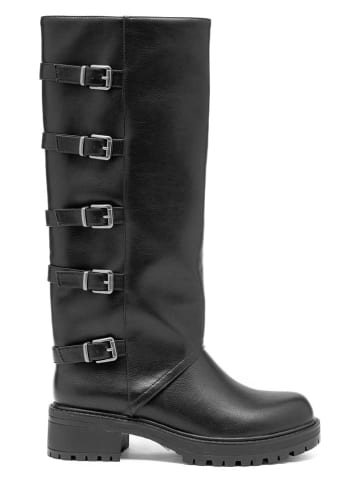 C M Paris Stiefel in Schwarz