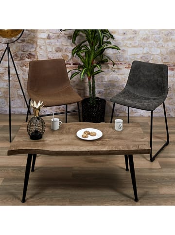 Ethnical Life Eettafel "Forest" naturel - (B)100 x (H)75 x (D)75,5 cm