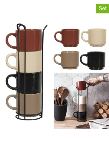 COOK CONCEPT 5-delige set: koppen meerkleurig