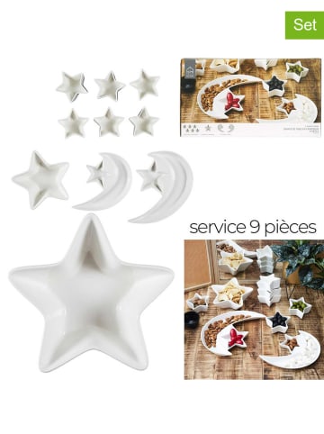 Ethnical Life 9tlg. Schalen-Set in Weiß