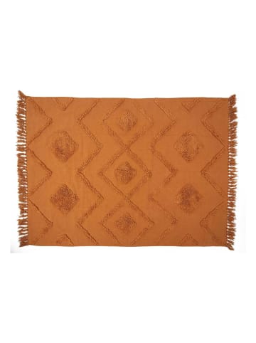 Ethnical Life Katoenen tapijt terracotta - (L)170 x (B)120 cm