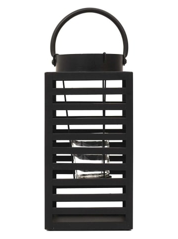 Ethnical Life Lantaarn zwart - (B)12 x (H)24,5 x (D)12 cm
