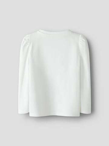 name it Longsleeve "Sanna" wit/paars