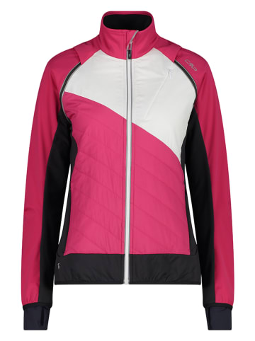 CMP 2-in-1 functionele jas roze/wit