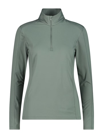 CMP Functionele longsleeve saliegroen