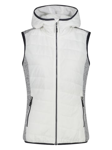 CMP Hybride bodywarmer wit/grijs