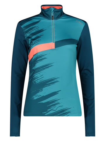 CMP Functioneel shirt petrol