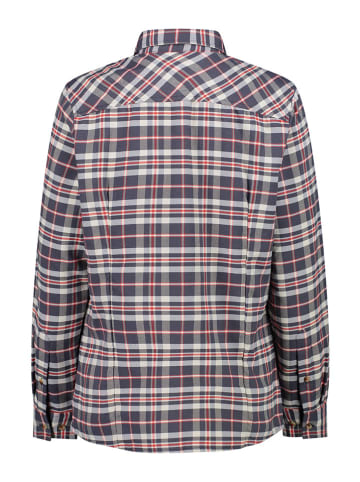 CMP Funktionshemd in Grau/ Rot