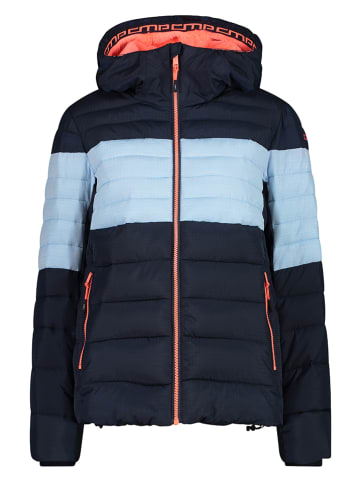 CMP Steppjacke in Dunkelblau/ Hellblau