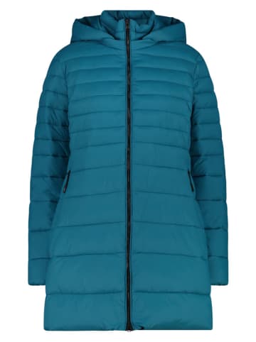 CMP Wintermantel in Türkis