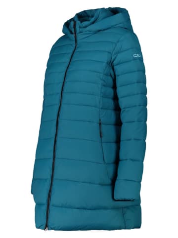 CMP Wintermantel in Türkis